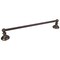 Elements Fairview Brushed Oil Rubbed Bronze 24" Single Towel Bar - Contractor Packed 2PK BHE5-04DBAC - alternate 1